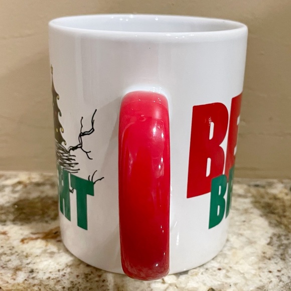 Peanuts Woodstock Be Bright Holiday Ceramic Mug 16 oz. - Picture 2 of 8